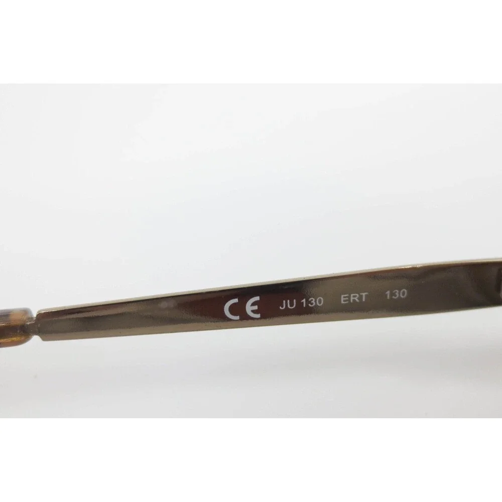 Juicy Couture JU 130 ERT Brown Tortoise Rectangular Eyeglasses Frames 51-16-130